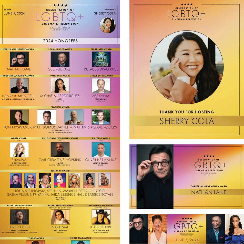 7 / 8 done for Critics Choice: Celebrations